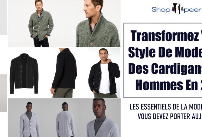 Transformez Votre Style De Mode Avec Des Cardigans Pour Hommes En 2021