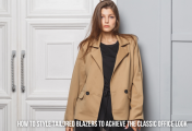 Look de bureau classique avec un blazer : conseils de style pour les femmes